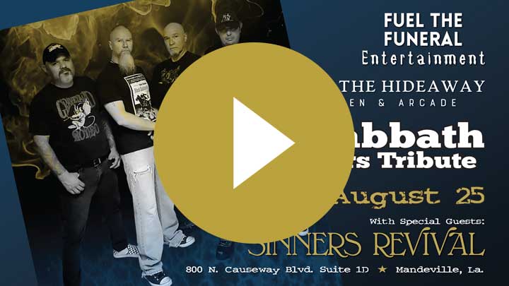 sinners revival at the hideaway den